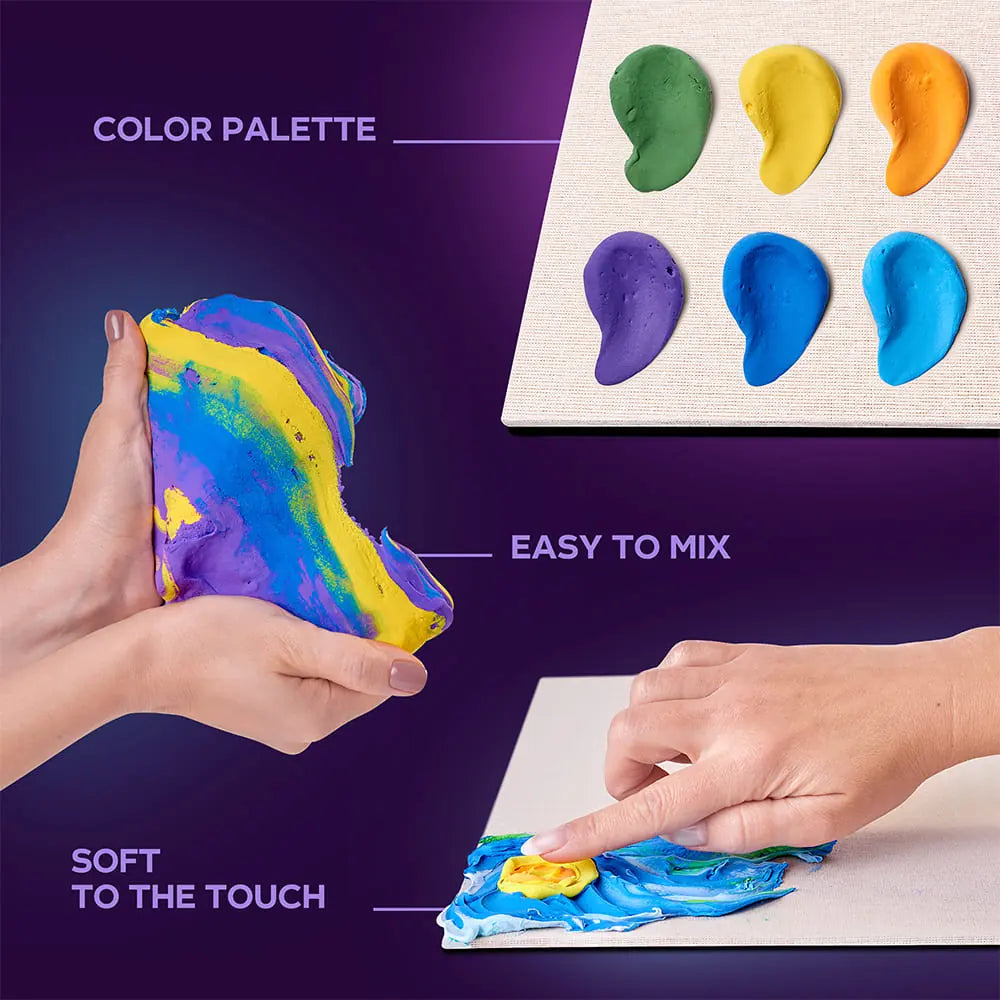 3D PICTURES Famous Masterpieces DIY 3D painting creative set ”Starry night”