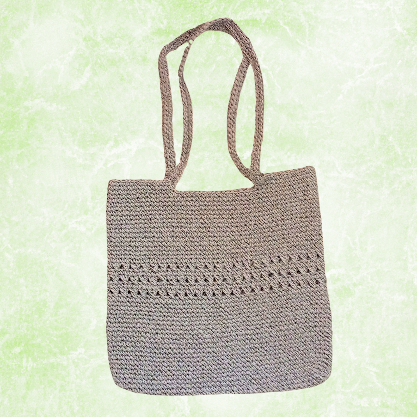 Crochet Raffia Tote Bag Large Capacity Boho Shoulder Bag Handmade Summer Beach Bag Minimalist Woven Shopper Bag Gift for Her