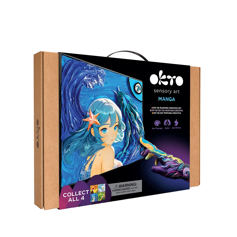 DIY 3D Painting  set "MANGA" Water