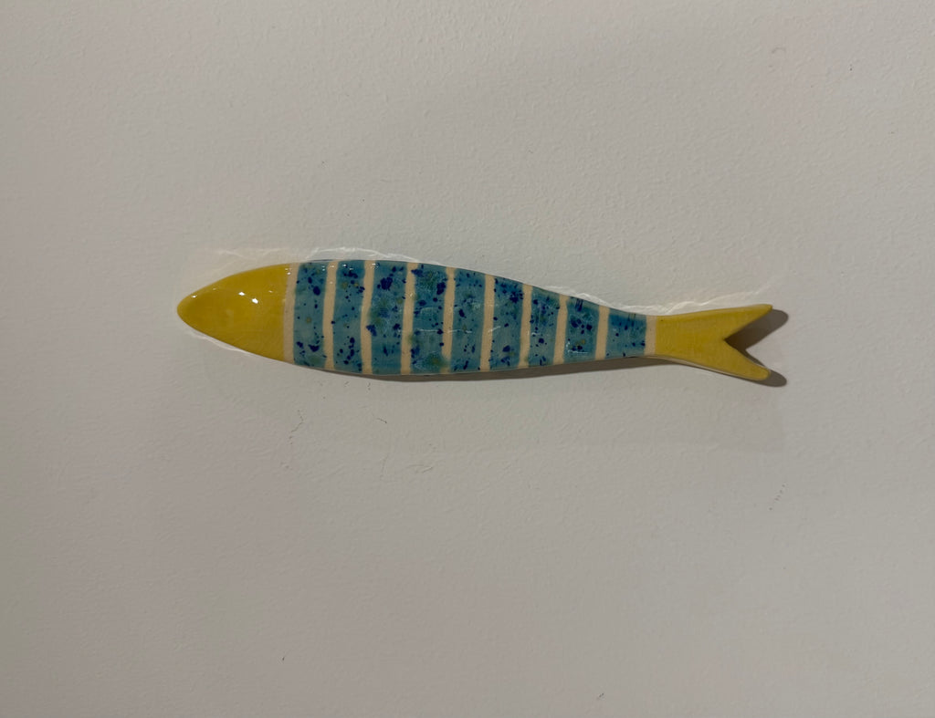 Set of 4 Ceramic Fishes