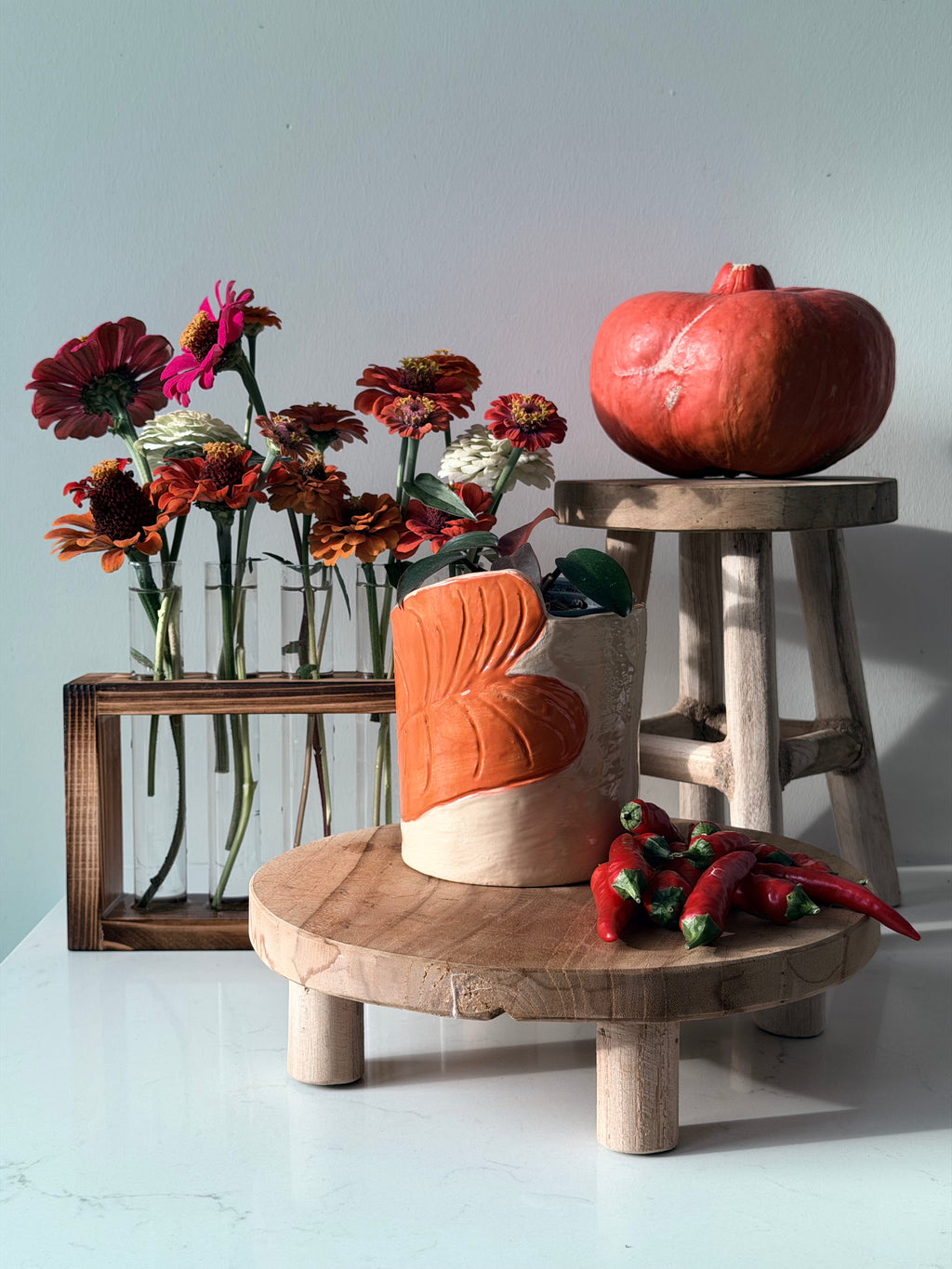 Handmade ceramic pot