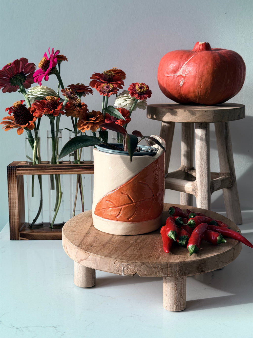 Handmade ceramic pot