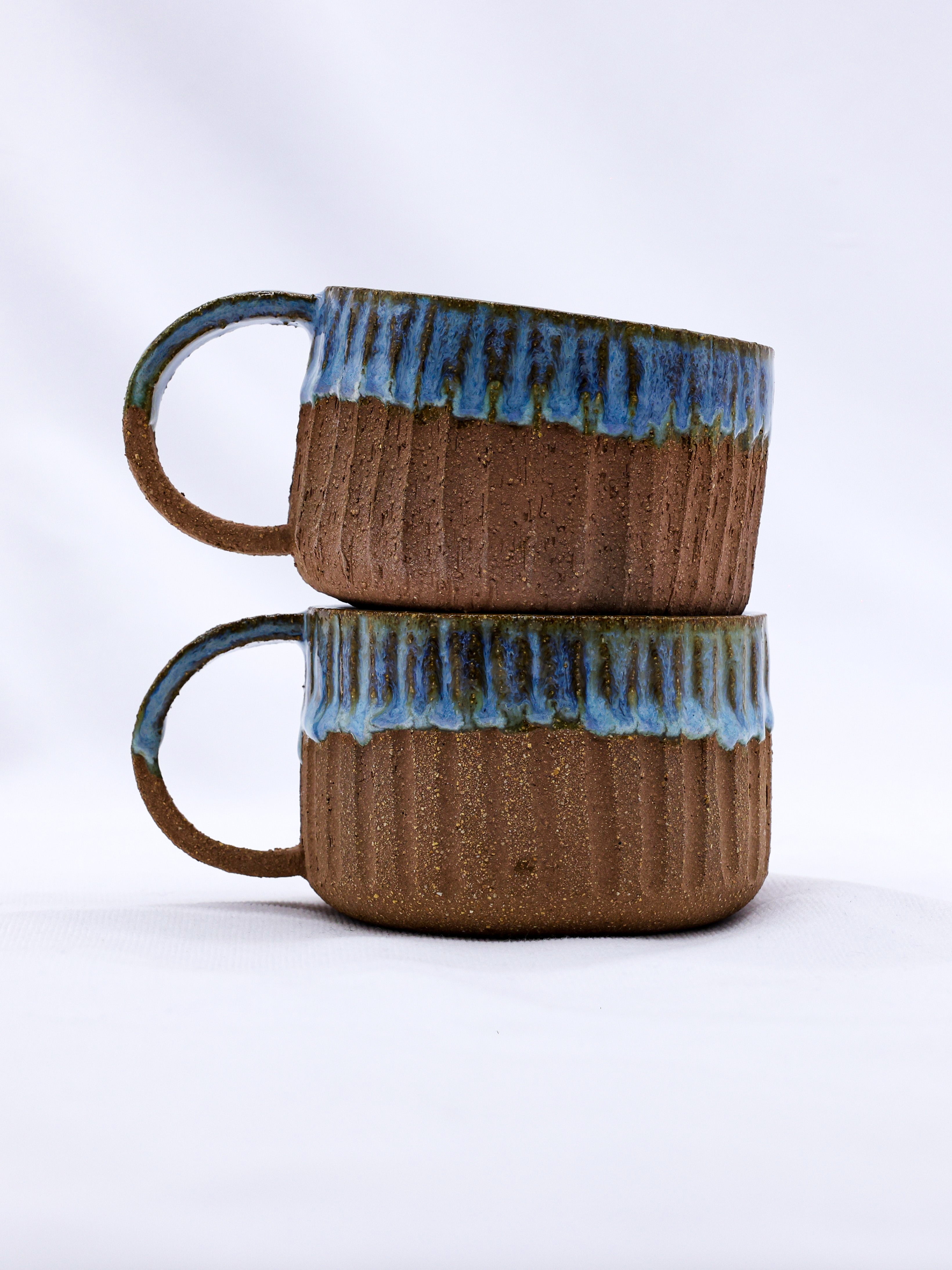 Bluvio Arte Handmade Ceramic Terra Stoneware Mug
