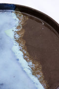27 cm Seabrook Smoked Grey Large Stoneware Handmade Ceramic Dinner Plate
