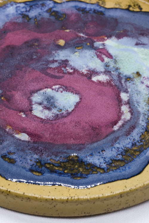 23 cm Berrywave Stoneware Handmade Ceramic Dinner Plate-1