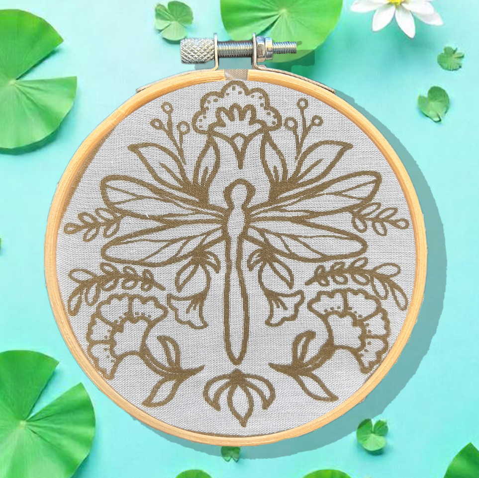 Mini Batik Craft Kit – Dragonfly Dreams | Hand-Waxed DIY Craft Kit-2