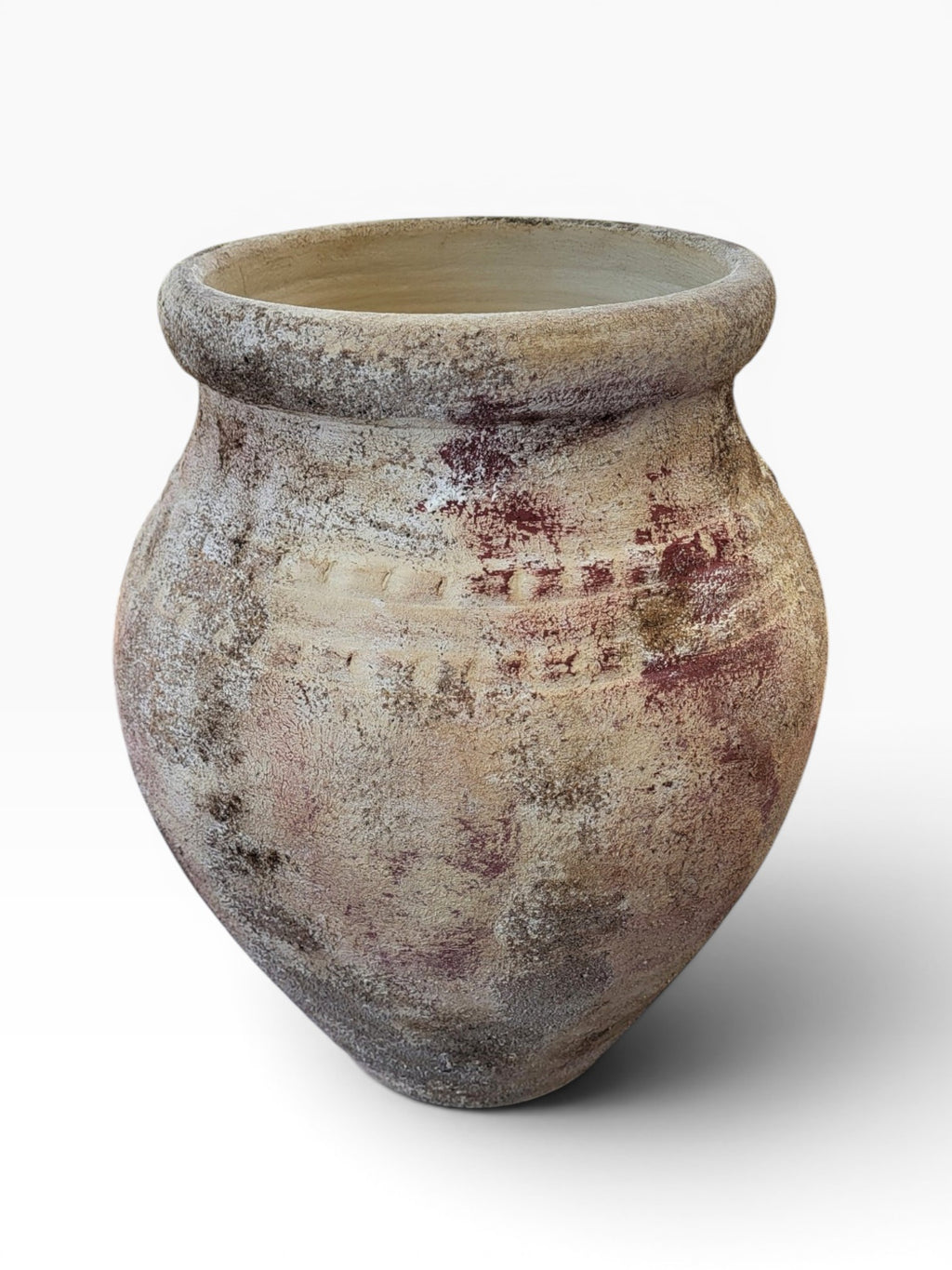 Terra patina no37 - Decorative Terracotta Vase