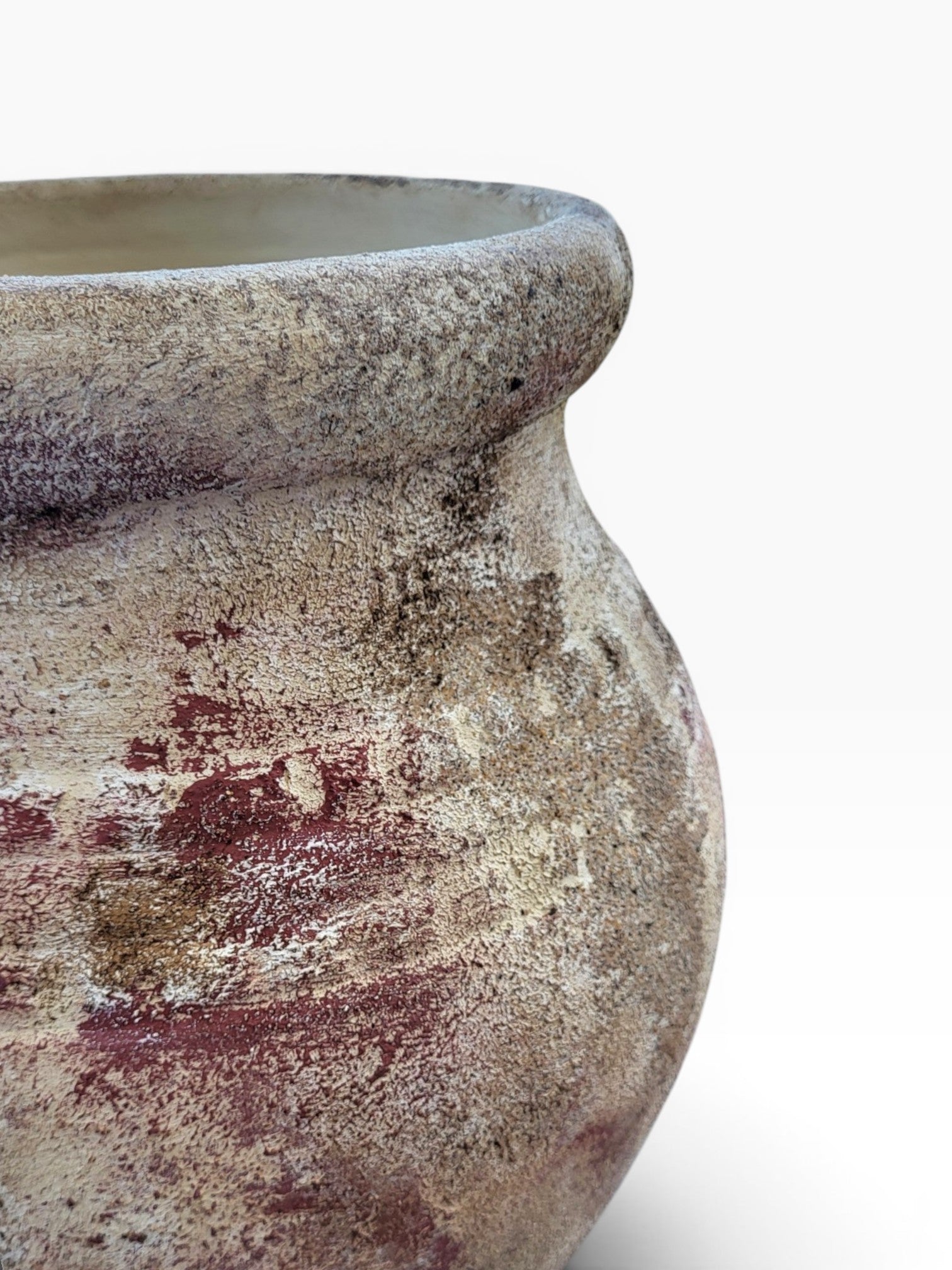 Terra patina no37 - Decorative Terracotta Vase