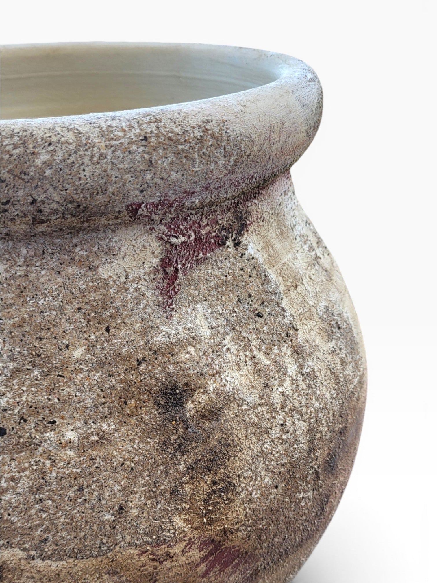 Terra patina no37 - Decorative Terracotta Vase