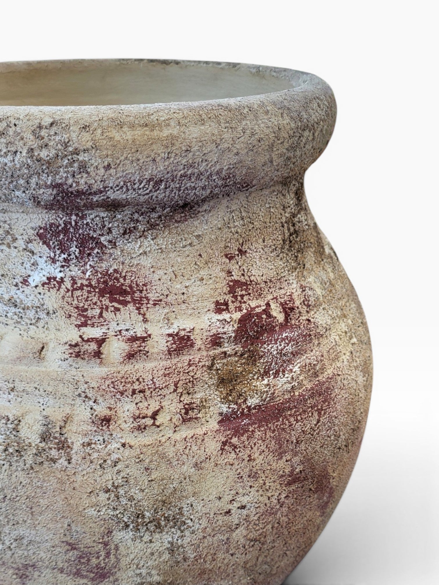 Terra patina no37 - Decorative Terracotta Vase