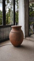 Terracotta Rustic Floor Lamp N°54-0